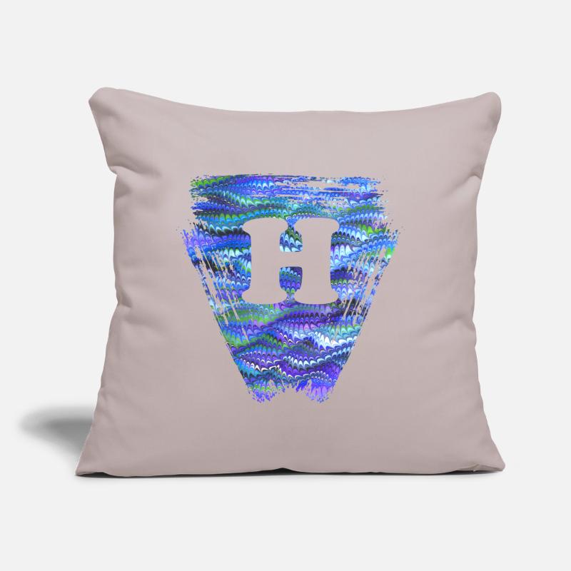 Triangle E 103 h Coussin et housse de 45 x 45 cm