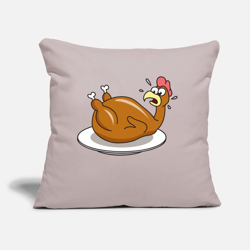 Chicken Roast Baking Sofa pillow with filling 45cm x 45cm