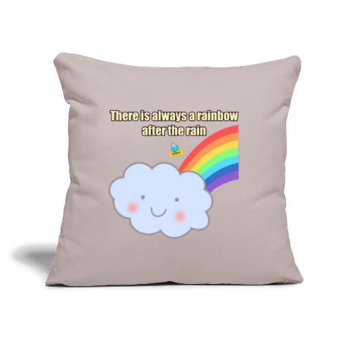 Bubbly! Rainbow - Cuscino da divano 45 x 45 cm con riempimento