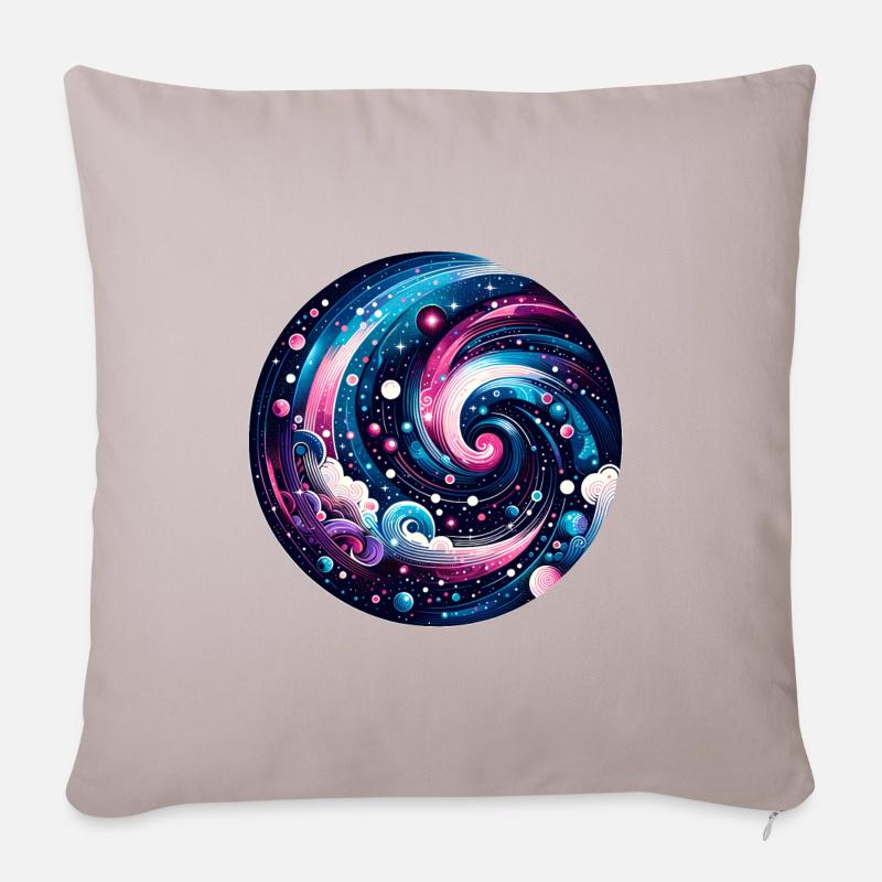 Galaxy - Sofakissen mit Füllung 45 x 45 cm - helles Taupe