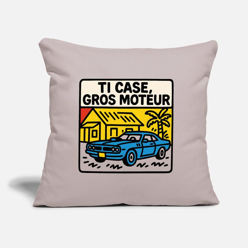 Ti Case Big Engine Drawing Sofa pillow with filling 45cm x 45cm