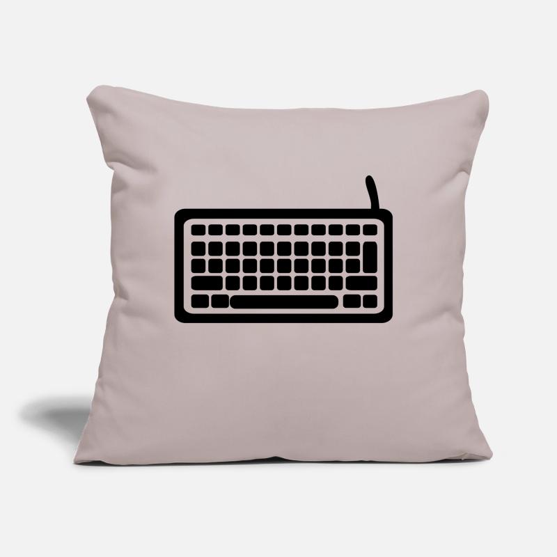 Computer - Keyboard Sofakissen mit Füllung 45 x 45 cm