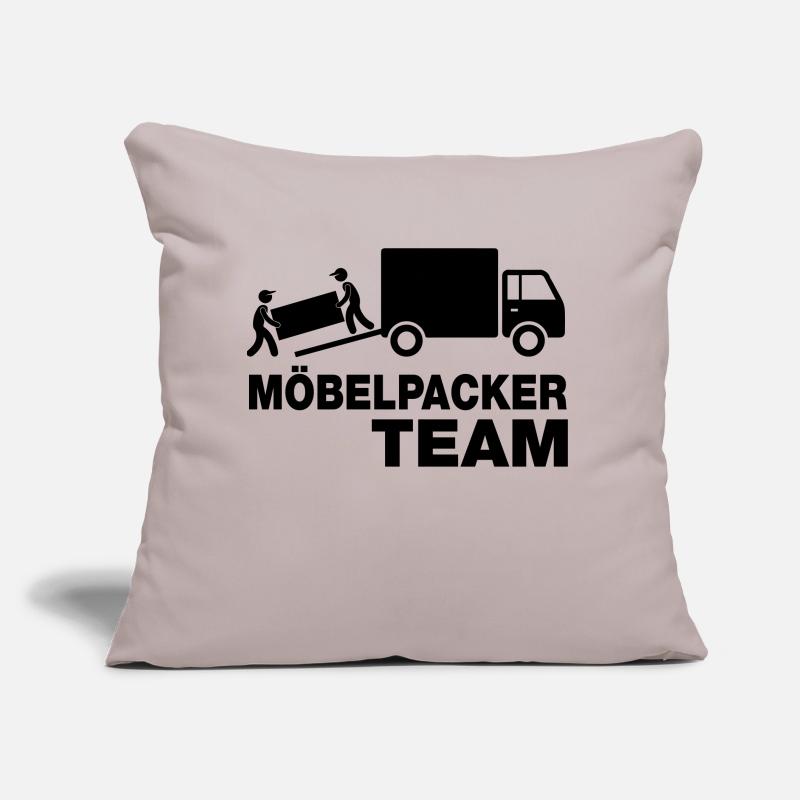 Möbelpacker_v2 Sofakissen mit Füllung 45 x 45 cm
