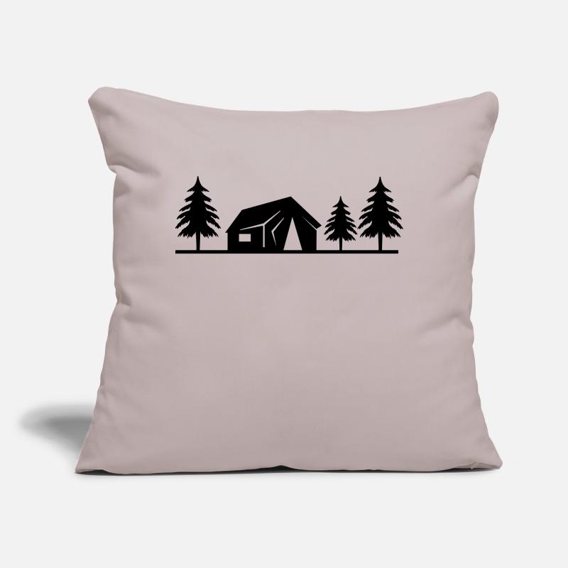 cabane dans la forêt Coussin et housse de 45 x 45 cm