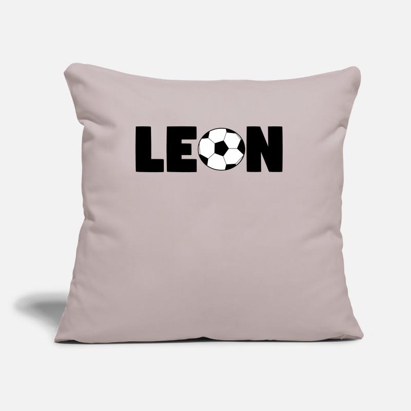 Leon Name Junge Geschenk Sofakissen mit Füllung 45 x 45 cm