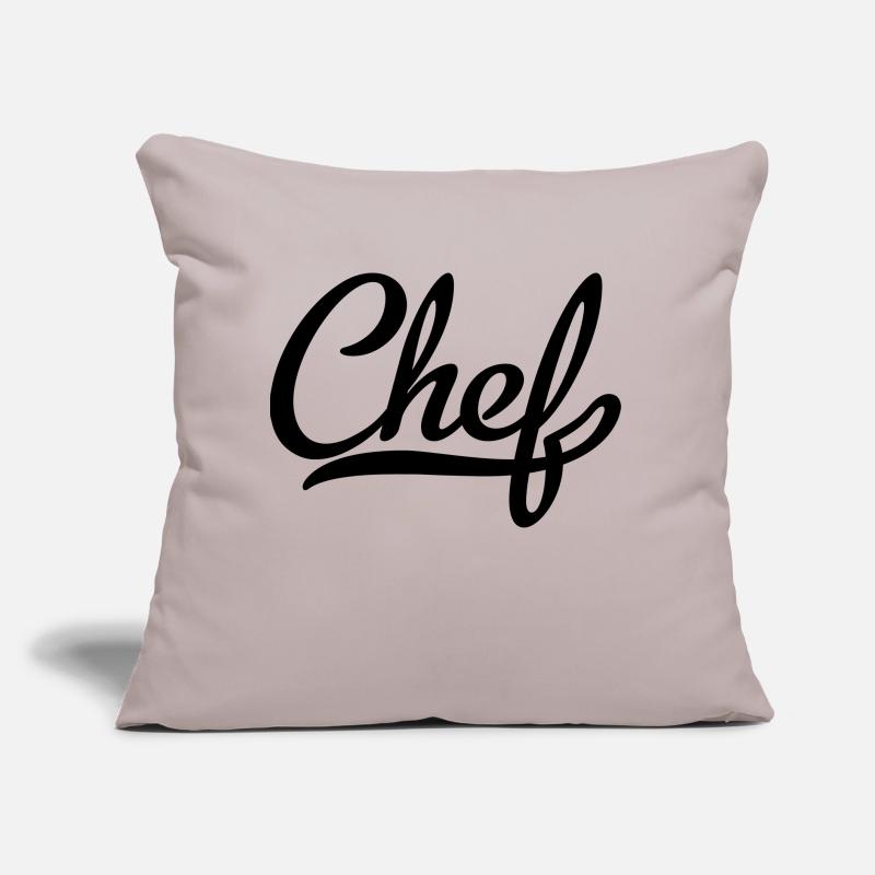 Chef Sofakissen mit Füllung 45 x 45 cm