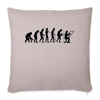 Draughtsman Technical Draughtsman Architect - Sofa pillow with filling 45cm x 45cm - light taupe - Front
