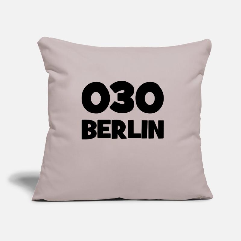 030 - Null Drei Null - Berlin - Area Code - Phone Sofa pillow with filling 45cm x 45cm