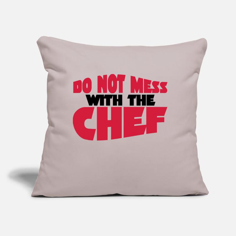 chef Sofa pillow with filling 45cm x 45cm