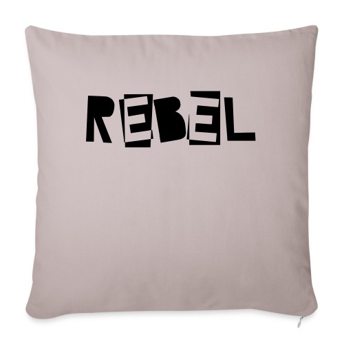 rebel - Poduszka na kanapę z wkładem 45 x 45 cm