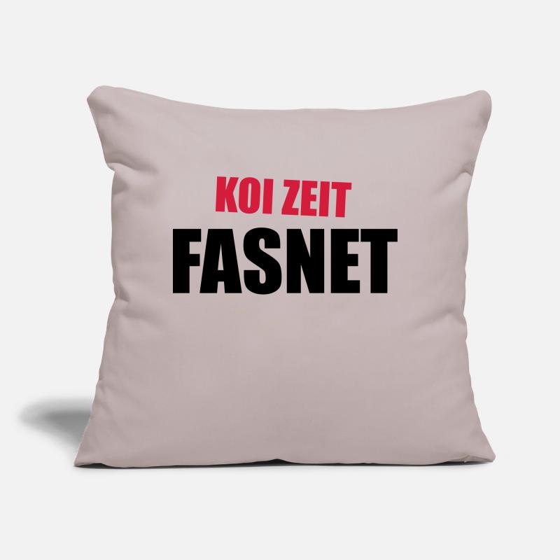 Koi Zeit Fasnet Sofakissen mit Füllung 45 x 45 cm