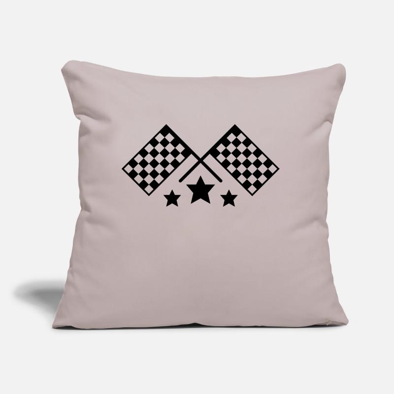 Drapeaux de course Coussin et housse de 45 x 45 cm
