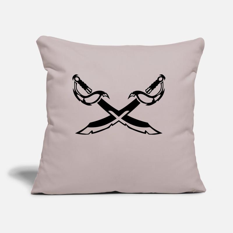 sabre croise epee 202 Coussin et housse de 45 x 45 cm