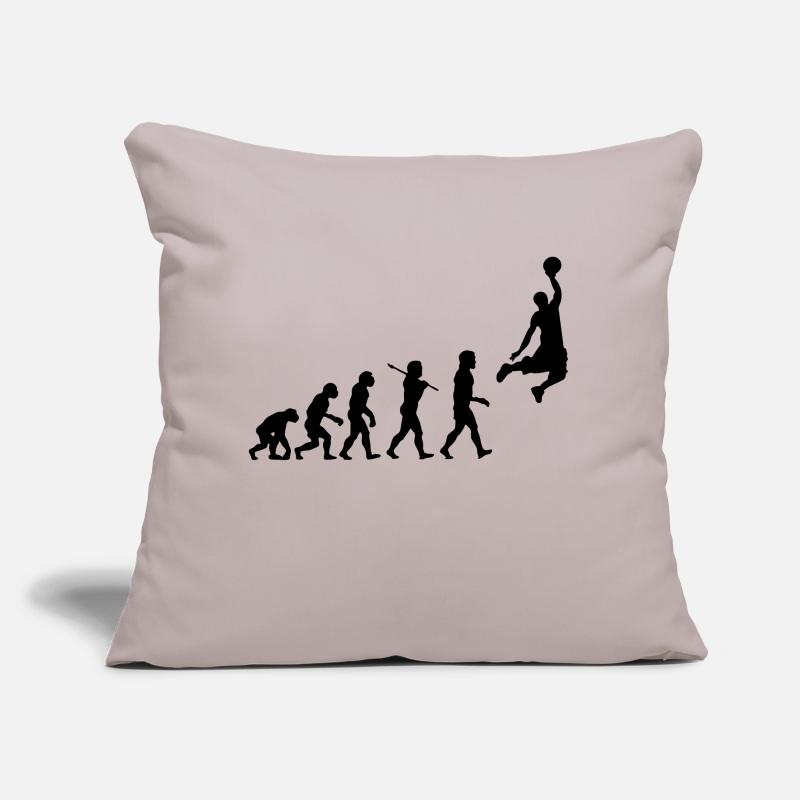 Basketball Dunk Evolution Coussin et housse de 45 x 45 cm