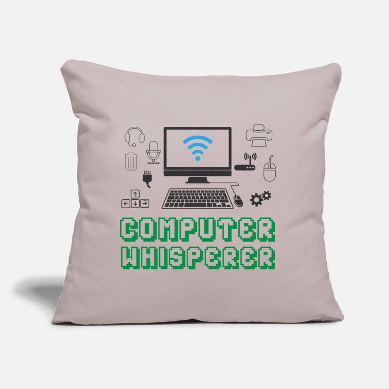 Computer Flüsterer - IT Support PC Sofakissen mit Füllung 45 x 45 cm