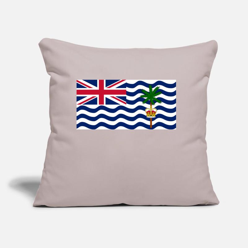 British Indian Ocean Territory Sofa pillow with filling 45cm x 45cm