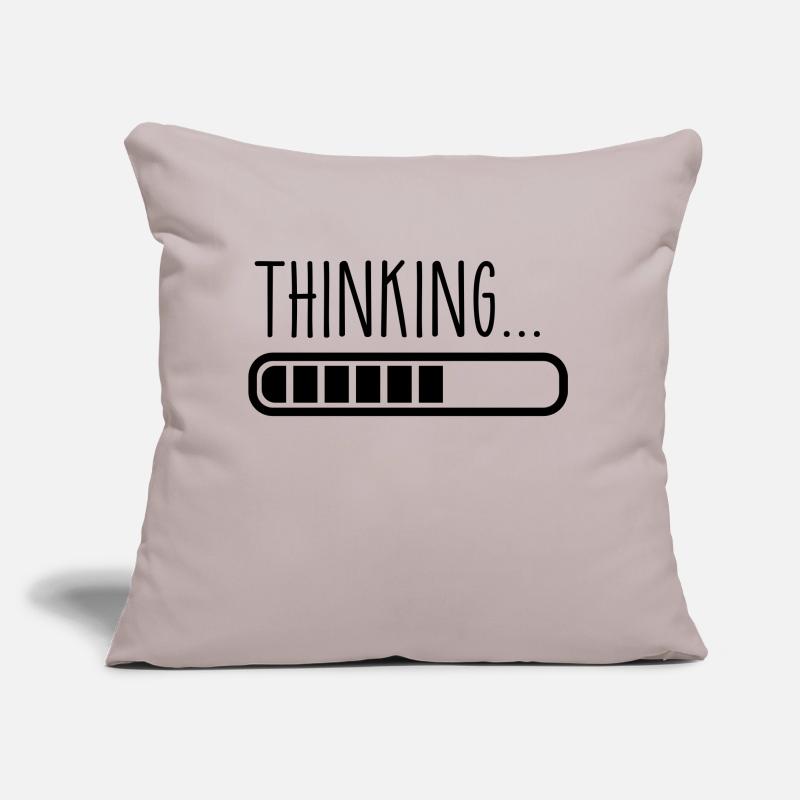 loading thinking Coussin et housse de 45 x 45 cm