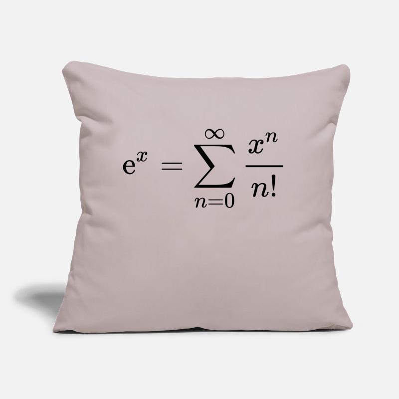 Le numéro d'Euler Coussin et housse de 45 x 45 cm