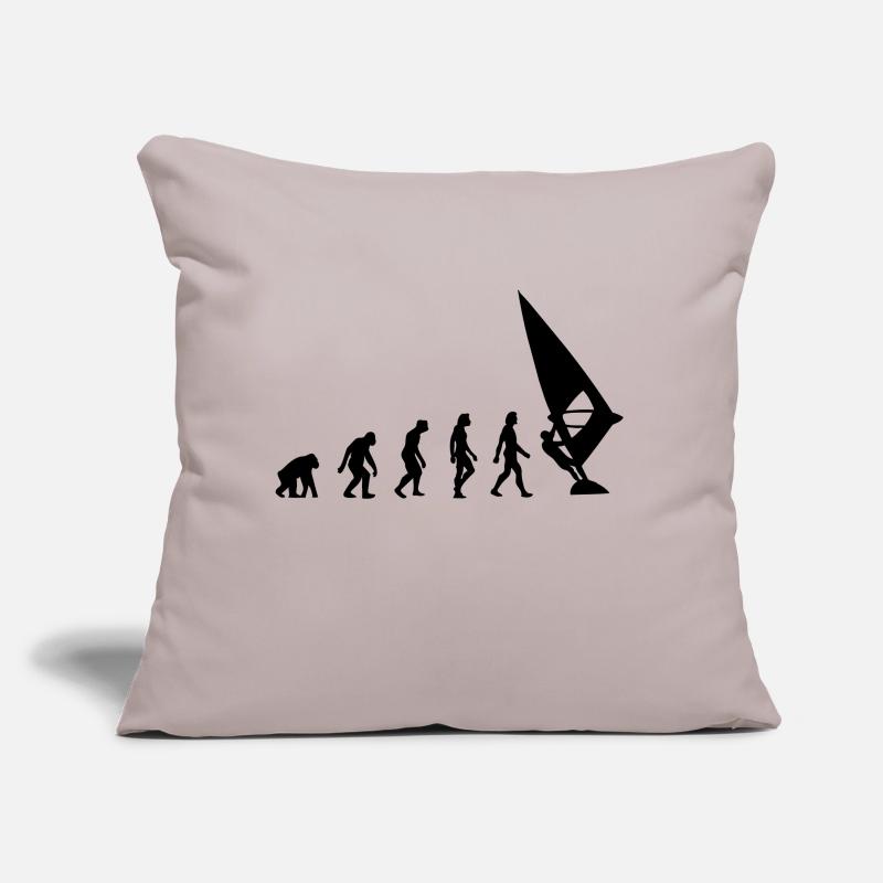 Die Evolution von Windsurfing Sofakissen mit Füllung 45 x 45 cm