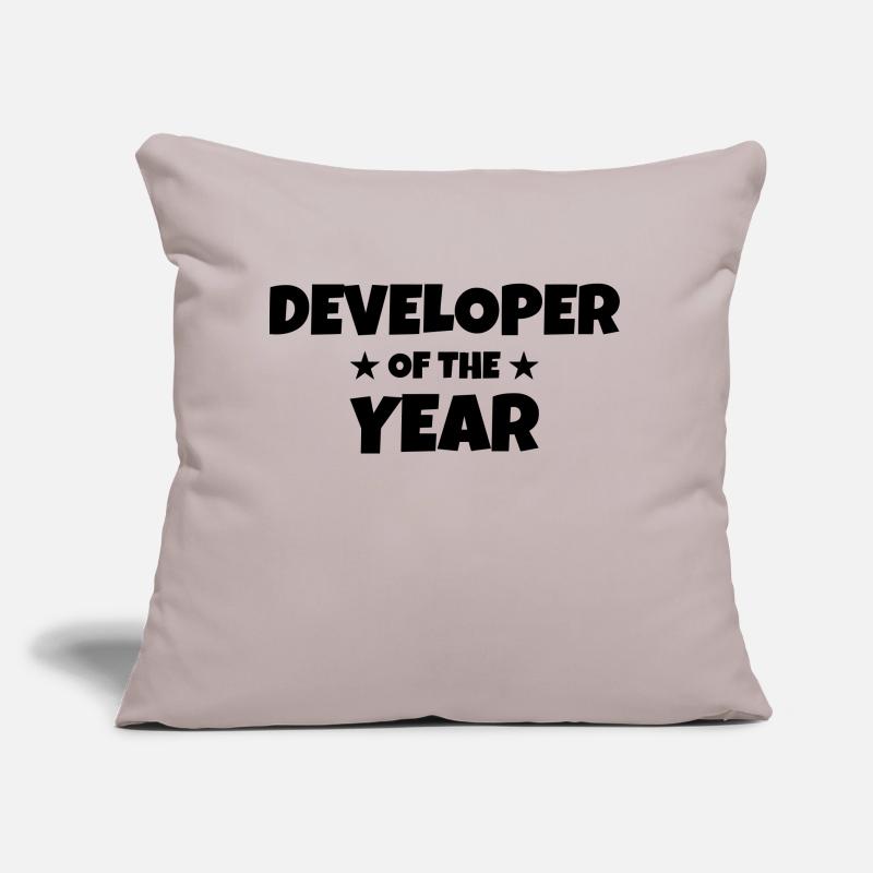 Developer Entwickler Développeur Computer Geek Sofa pillow with filling 45cm x 45cm