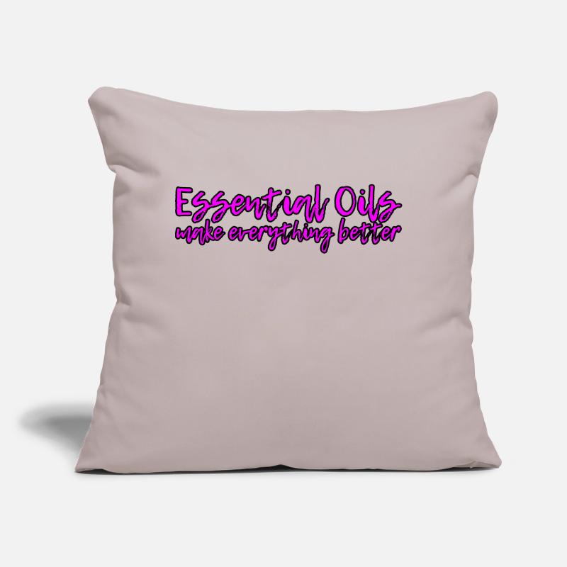 Essential Oils Make Everything Better 7 Sofakissen mit Füllung 45 x 45 cm