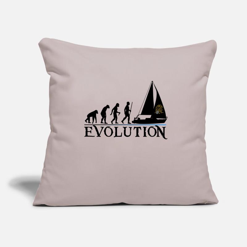 Evolution version noir Coussin et housse de 45 x 45 cm
