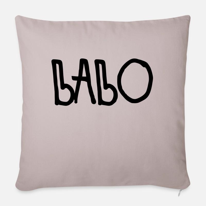 Babo - Sofakissen mit Füllung 45 x 45 cm - helles Taupe