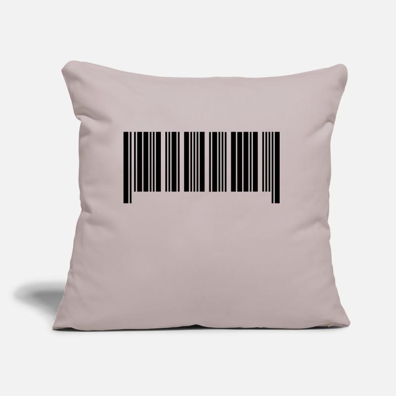 Barcode II Coussin et housse de 45 x 45 cm