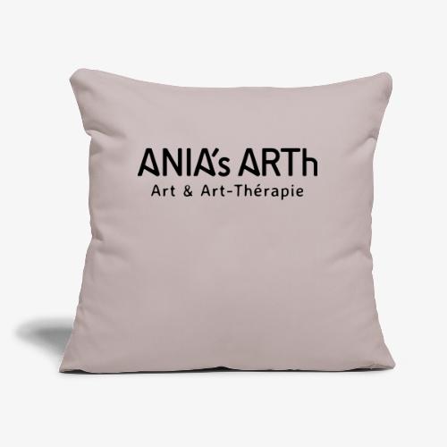 ANIA's ARTh Logo - Sofakissen mit Füllung 44 x 44 cm