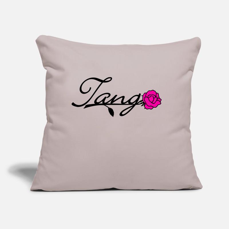Tango mit Rose / Tango with Rose (2c) Sofakissen mit Füllung 45 x 45 cm