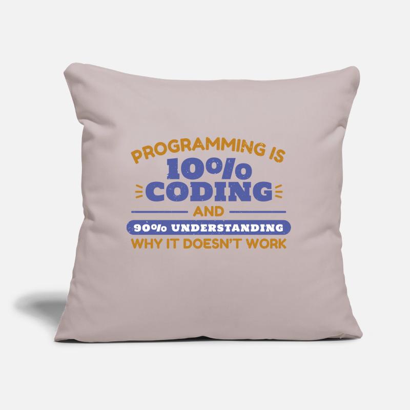 Programmation Coussin et housse de 45 x 45 cm