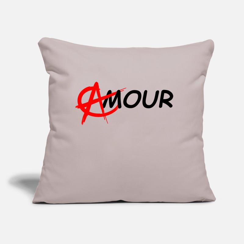 Love: relational anarchy Sofa pillow with filling 45cm x 45cm