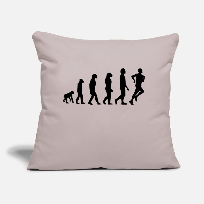 Evolution Joggen / Jogger Sofakissen mit Füllung 45 x 45 cm