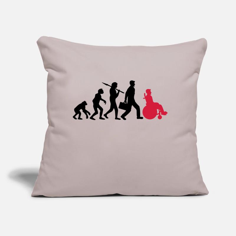 évolution silhouette développement obstacle gêne Coussin et housse de 45 x 45 cm