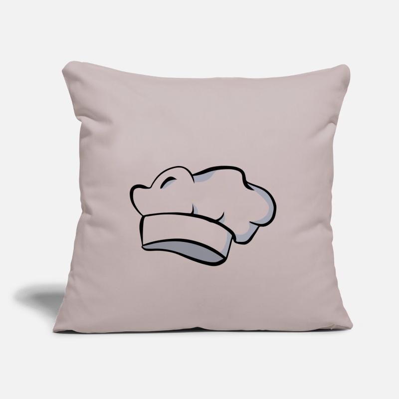 Chef's hat Chef Chef Kitchen Chef Sofa pillow with filling 45cm x 45cm