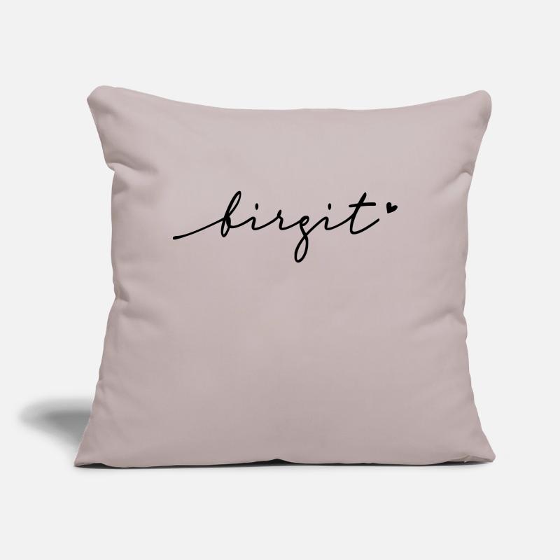 Birgit Cursive Name Sofa pillow with filling 45cm x 45cm