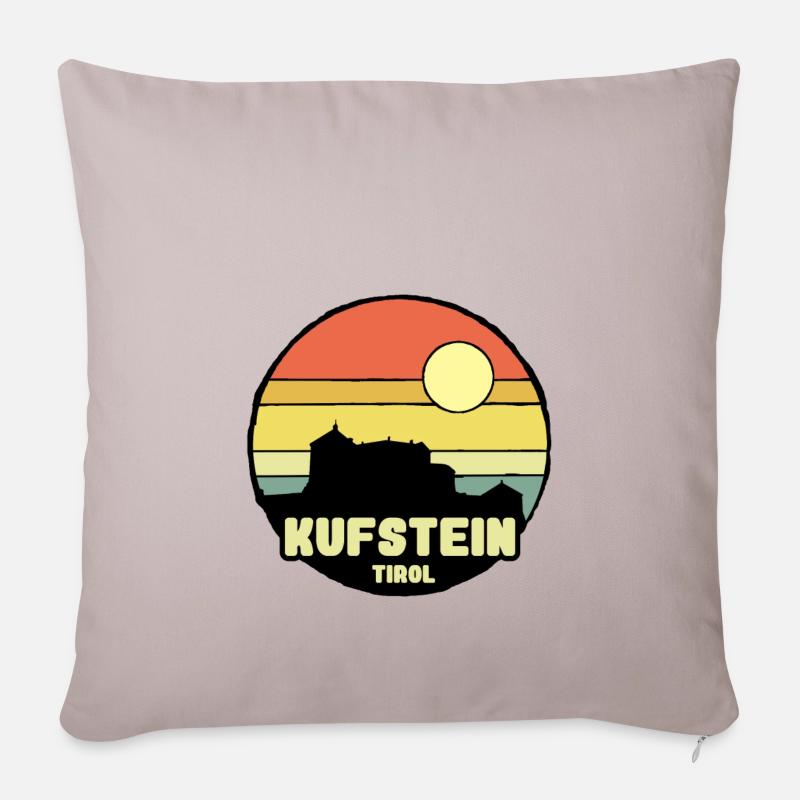 Kufstein - Sofakissen mit Füllung 45 x 45 cm - helles Taupe