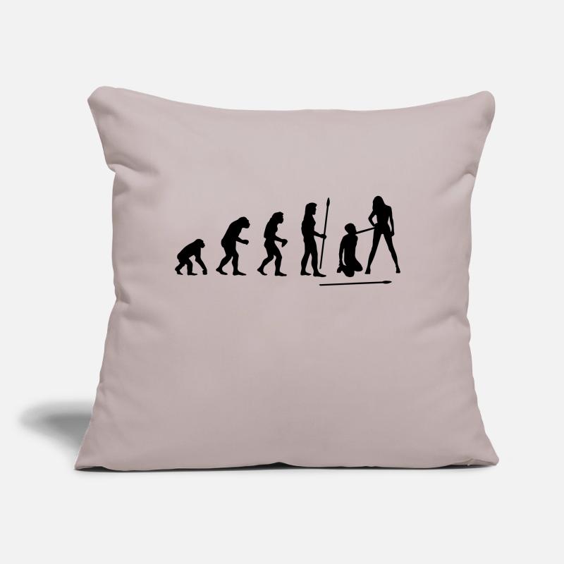 evolution_wedding1 Sofakissen mit Füllung 45 x 45 cm