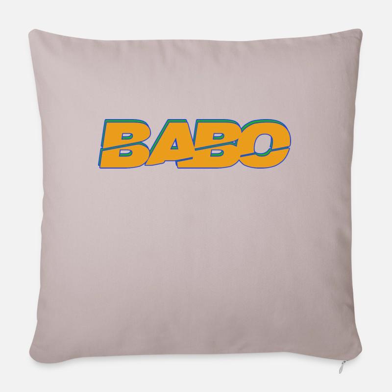 Babo - Sofakissen mit Füllung 45 x 45 cm - helles Taupe