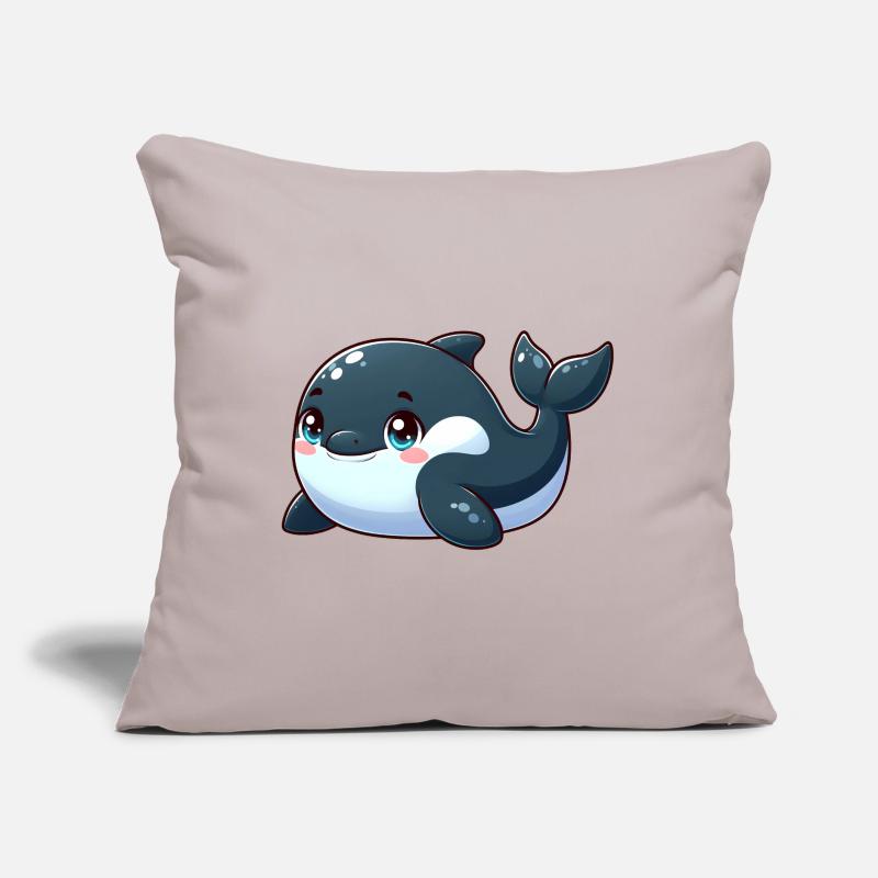 orque Coussin et housse de 45 x 45 cm