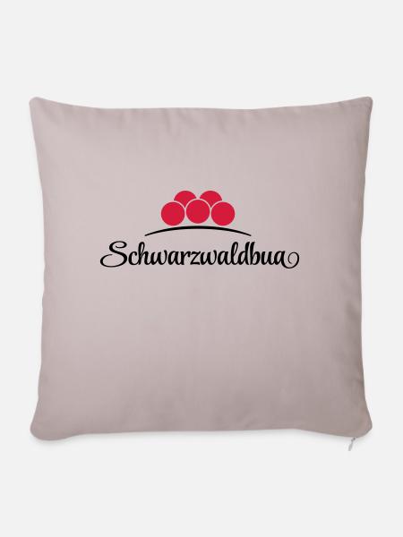 Schwarzwaldbua - Sofakissen mit Füllung 45 x 45 cm - helles Taupe