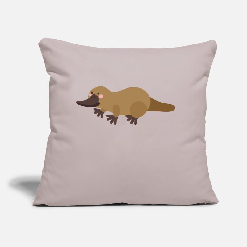 ornithorynque Coussin et housse de 45 x 45 cm
