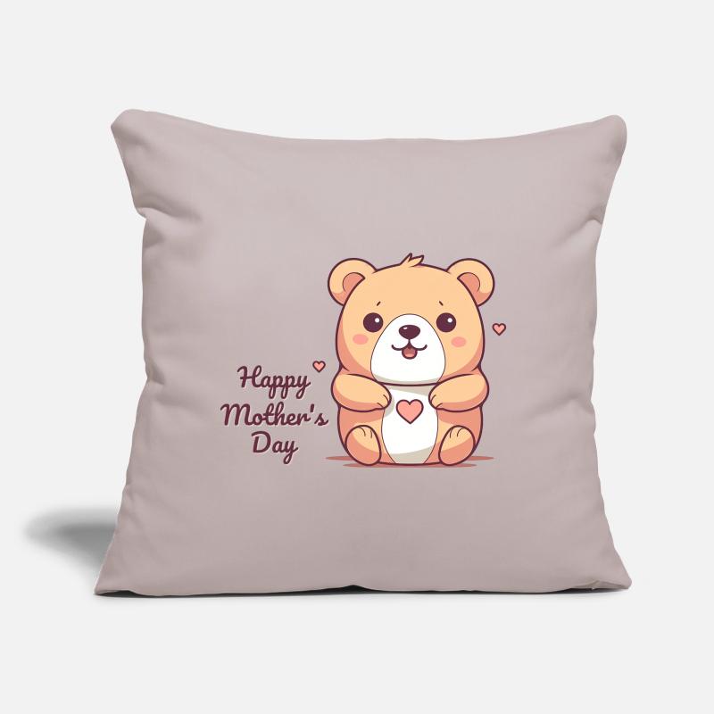 Muttertags Teddy Sofakissen mit Füllung 45 x 45 cm