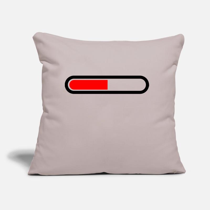 Loading bar vector loaded Loading Design 004 Sofa pillow with filling 45cm x 45cm