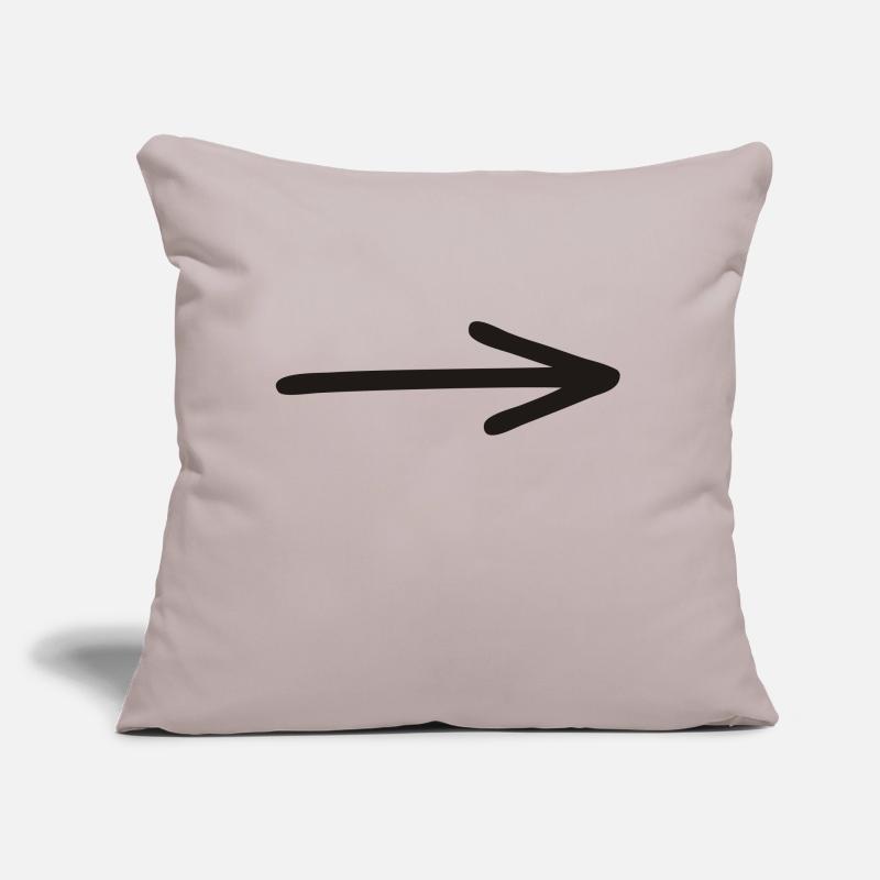 arrow Sofa pillow with filling 45cm x 45cm