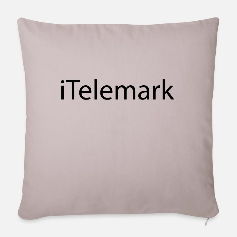 itelemark - Sofakissen mit Füllung 45 x 45 cm - helles Taupe