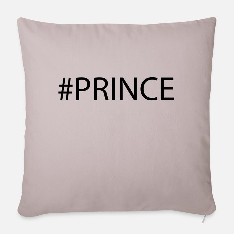 Prince - Sofakissen mit Füllung 45 x 45 cm - helles Taupe