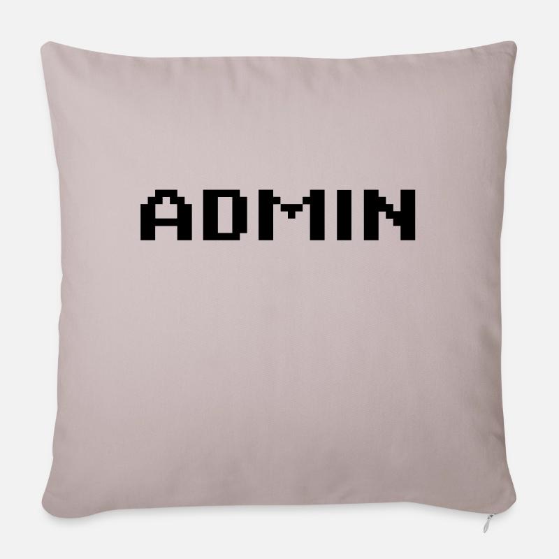 admin - Sofakissen mit Füllung 45 x 45 cm - helles Taupe
