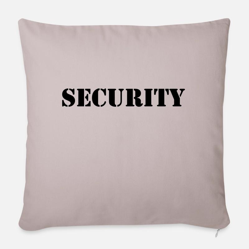 Security - Sofakissen mit Füllung 45 x 45 cm - helles Taupe