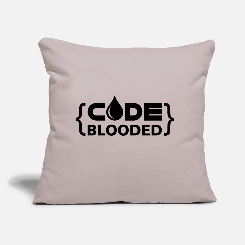 Programming Sofa pillow with filling 45cm x 45cm